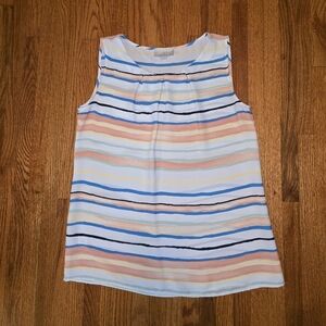 LOFT Striped Tank Top